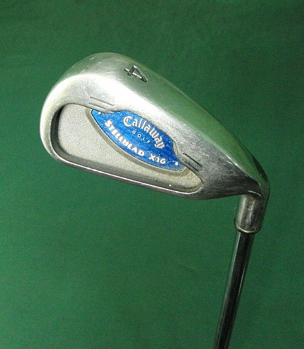 Callaway Steelhead X16 4 Iron Regular Steel Shaft SteelHead Grip