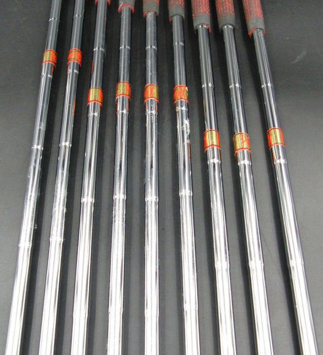 Vintage Set Of 9 x Slazenger AMBASSADOR 3-SW Irons Powerflex Steel Shafts
