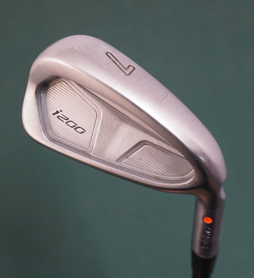 Ping i200 Orange Dot 7 Iron Stiff Steel Shaft Golf Pride Grip