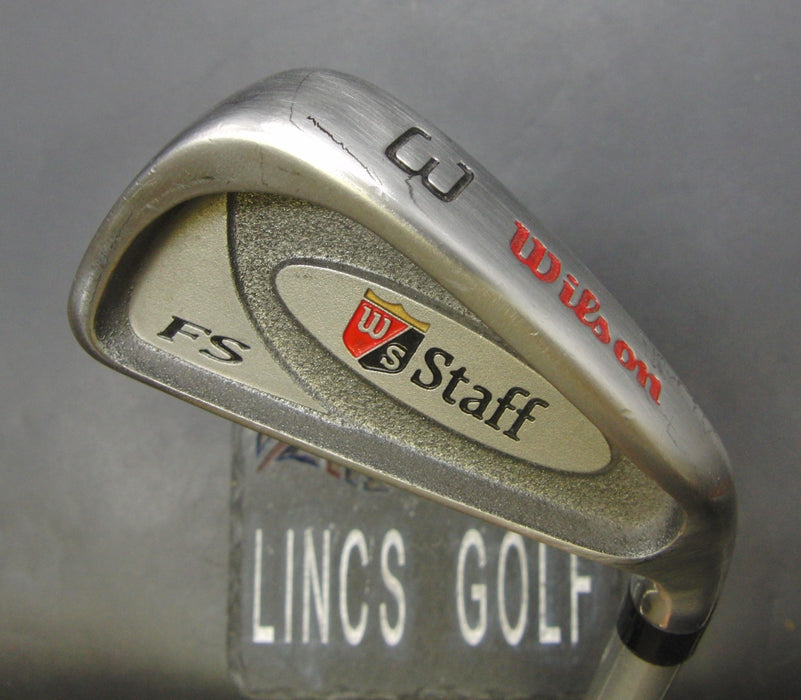 Wilson Staff Fatshaft 3 Iron Stiff Graphite Shaft Wilson Grip