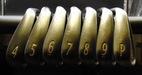 Set of 7 x Wilson Staff FG Tour M3 Forged Irons 4PW Stiff Steel Shafts