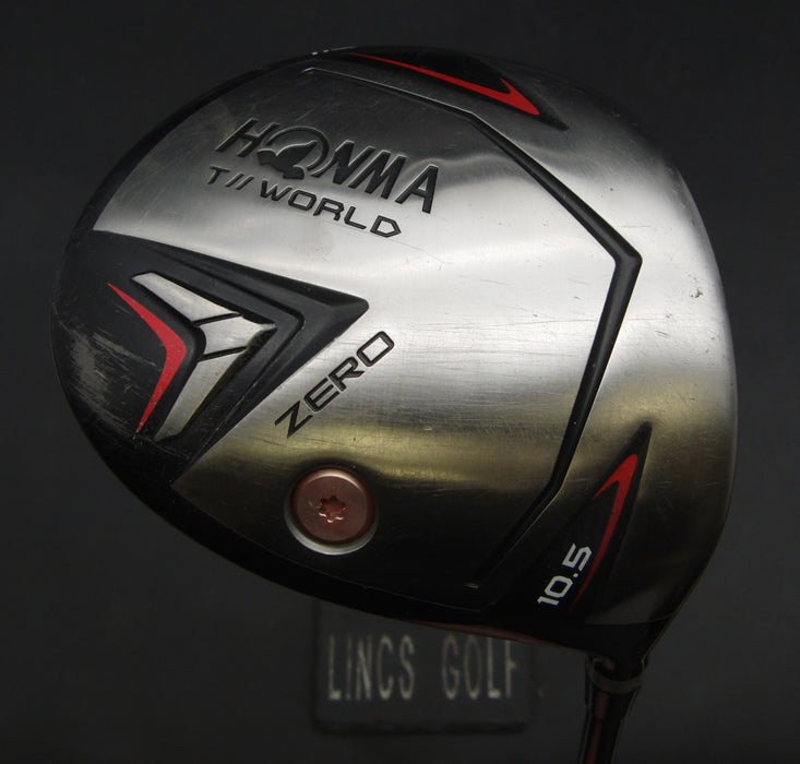 Honma Tour T World Zero 10.5° Driver Regular Graphite Shaft Saplize Grip*