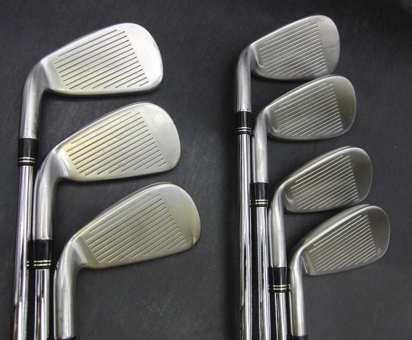 Set of 7x TaylorMade Burner Japanese Model Irons 5-PW+AW Regular Steel Shafts*