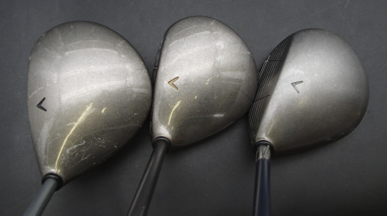 Set of XXIO Dunlop 4-PW+AW+ Callaway Driver+ 3 Wood + 5 Wood + Putter*