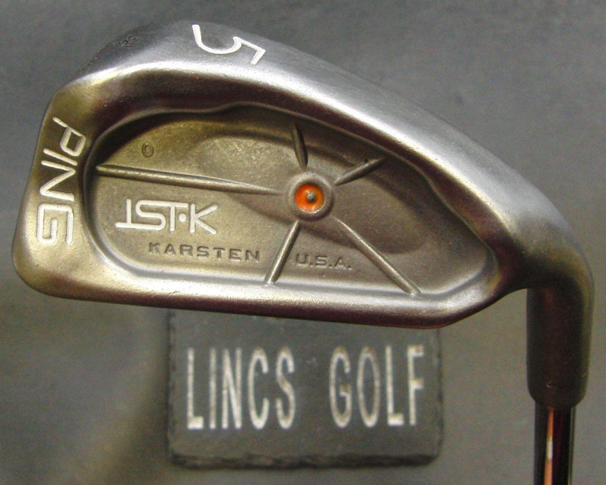 Ping ISI-K Orange Dot 5 Iron Stiff Steel Shaft Ping Grip