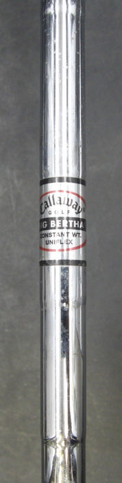 Callaway Big Bertha 2002 50° Pitching Wedge Uniflex Steel Shaft Callaway Grip