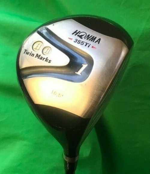 Honma Twin Marks 355 Ti 10.5° Driver Stiff Graphite Shaft Honma Grip