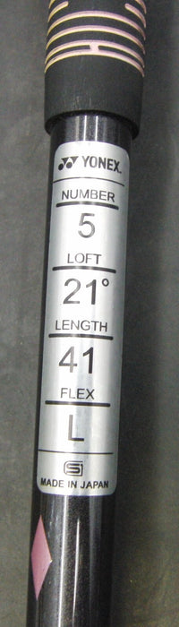 Ladies Yonex EZone 21º 5 Wood Ladies Graphite Shaft Golf Pride Grip