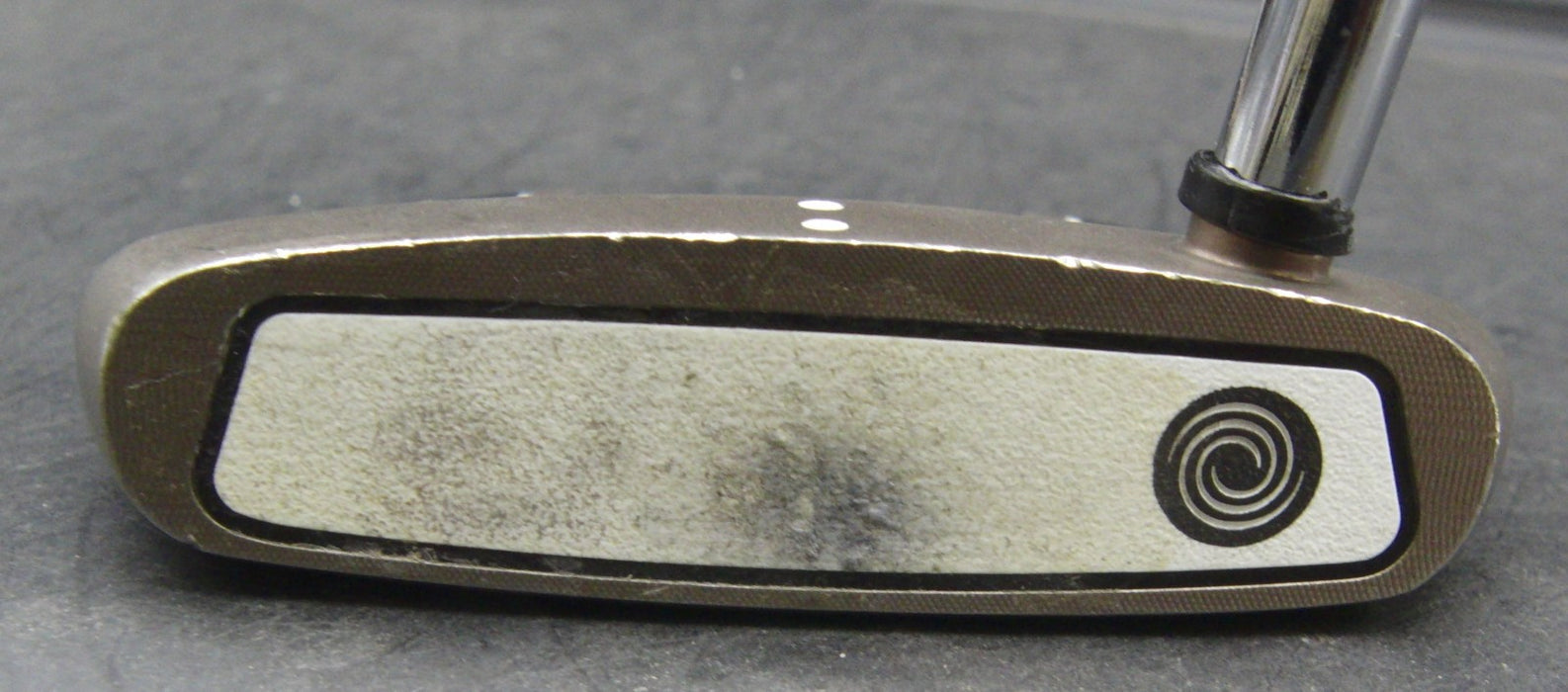 Odyssey White Ice Sabertooth Putter Steel Shaft 83cm Length Psyko Grip*