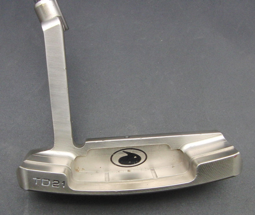Tear Drop Roll face TD21 Putter Steel Shaft 89cm Length Tear Drop Grip