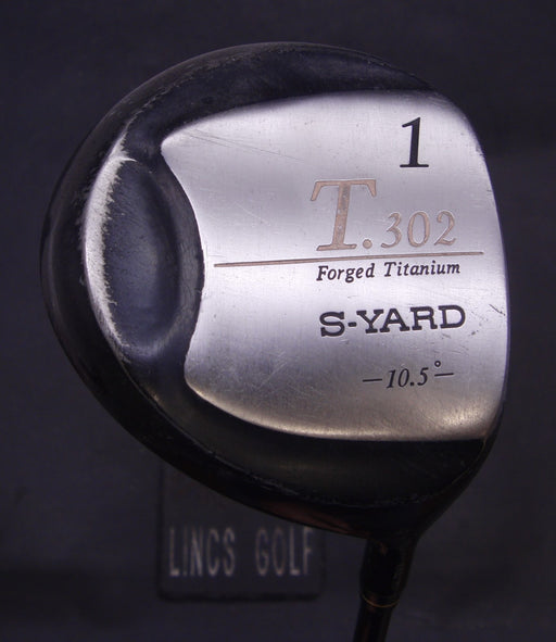 S-Yard T.302 Forged Titanium 10.5° Driver Regular Graphite Shaft S-Yard Grip