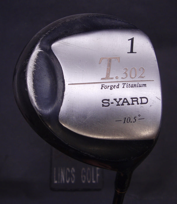 S-Yard T.302 Forged Titanium 10.5° Driver Regular Graphite Shaft S-Yard Grip