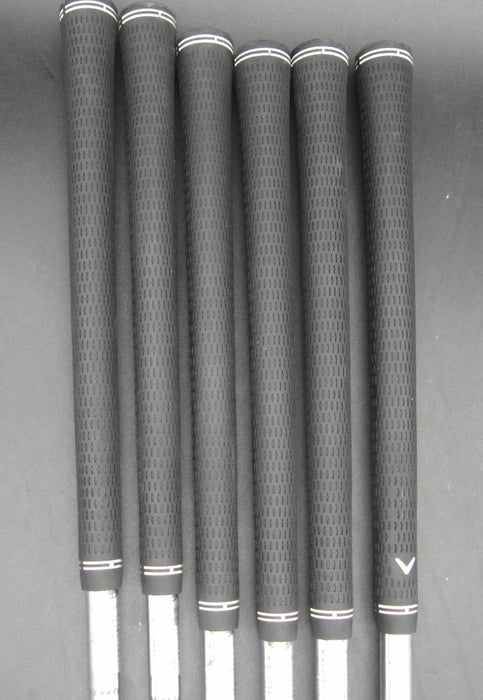 Set of 6x Callaway X18 Pro Series 5-PW Irons Regular Steel Shafts Callaway Grips
