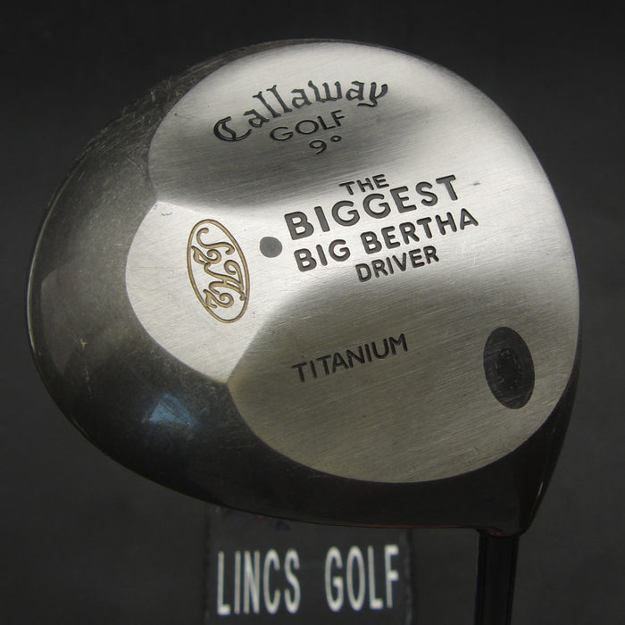 Callaway The Biggest Big Bertha S2H2 9° Driver Regular Graphite Shaft Royal Grip