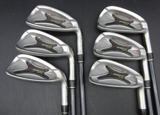 Set of 6x TaylorMade R360 XD 5-PW Irons Regular Graphite Shafts TaylorMade Grips