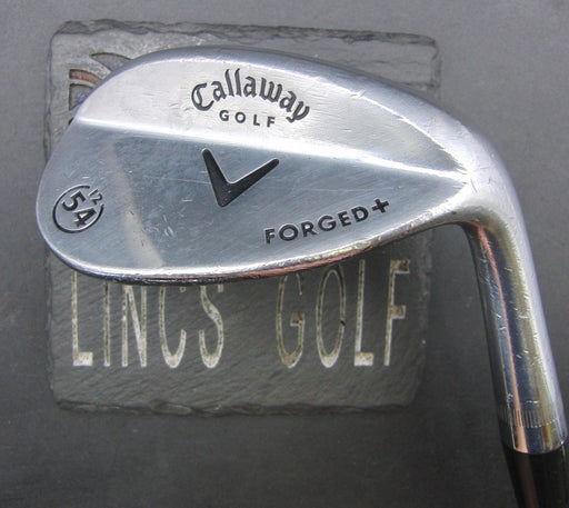 Callaway Forged Plus 54° Gap Wedge Stiff Steel Shaft Golf Pride Grip