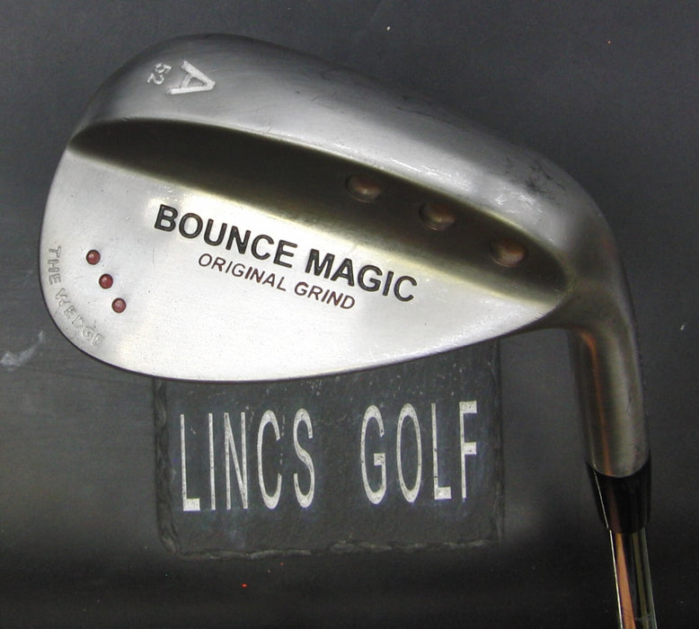 The Wedge Bounce Magic Original Grind Gap A Wedge Regular Steel Shaft