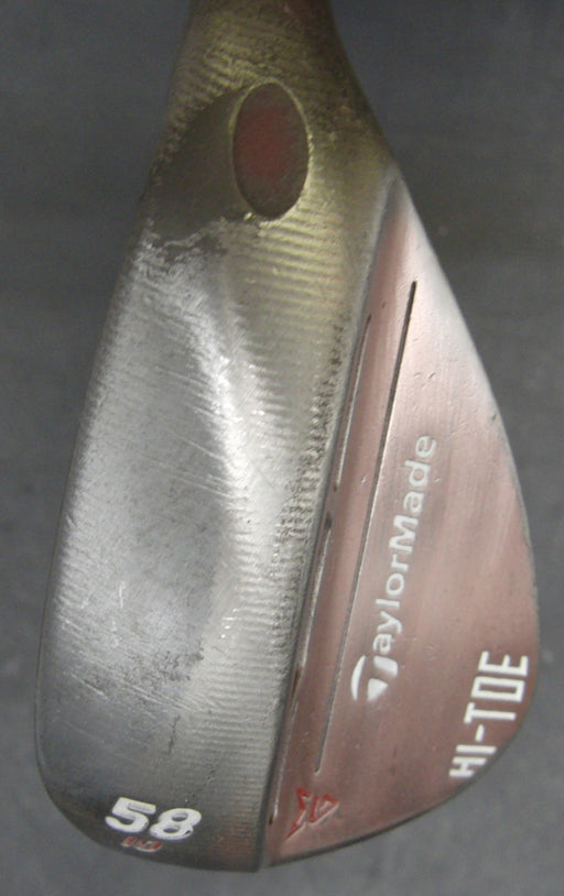 TaylorMade Hi-Toe 58° Sand Wedge Regular Steel Shaft Golf Pride Grip*