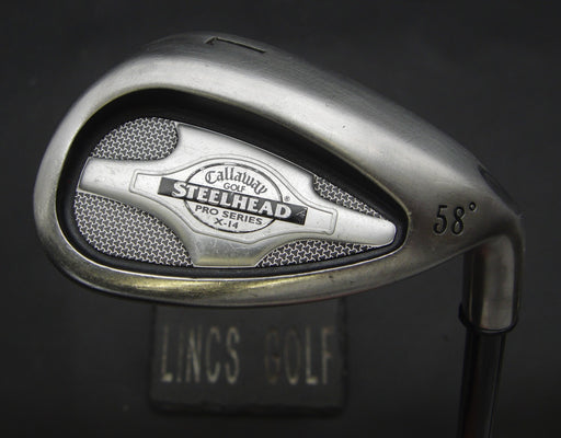 Callaway Steelhead Pro Series X-14 58° Lob Wedge Regular Graphite Shaft
