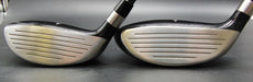 Set of 2 Fitway Shallow Design 15° 3 + 18° 5 Woods Regular Graphite Shafts + H/C
