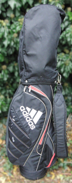 5 Division Adidas Black Carry Trolley Cart Golf Clubs Bag*