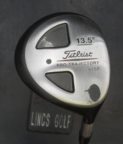 Titleist Pro Trajectory 975F 13.5° 3 Wood Stiff Graphite Shaft Kirkland Grip