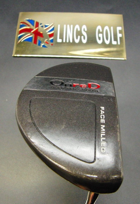 Japanese Tsuruya OnreD Over Rev. Groove Putter Steel Shaft 86.5cm Length