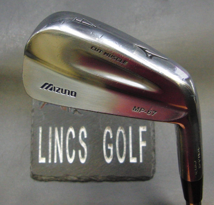 Mizuno MP-67 Cut Muscle Forged 4 Iron Stiff Steel Shaft Golf Pride Grip