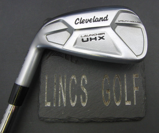 Left-Handed Cleveland Launcher UHX 23° 5 Iron Regular Steel Shafts Lamkin Grips