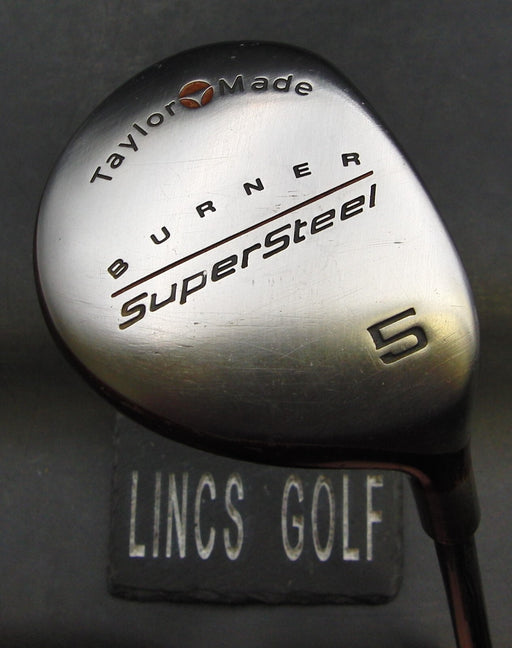 TaylorMade Burner SuperSteel 5 Wood (rattle) Stiff Graphite Shaft T/Made Grip