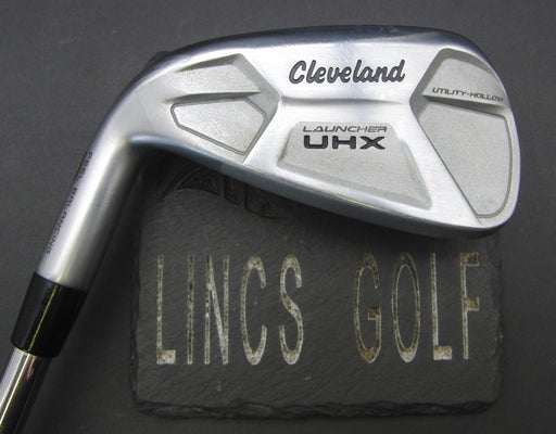 Left-Handed Cleveland Launcher UHX 26° 6 Iron Regular Steel Shafts Lamkin Grips