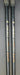 Set of 2 Dunlop Maxfli HI-BRID 3 & 4 Irons Stiff Graphite Shafts Dunlop Grips