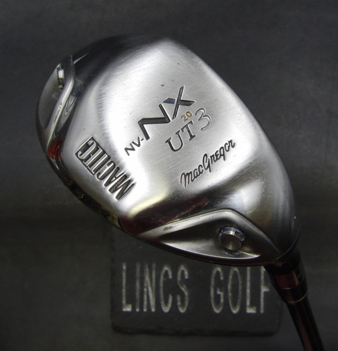 MacGregor Mactec Nv-NX 20° 3 Hybrid Stiff Graphite Shaft MacGregor Grip