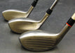 Set of 3 Akira UI 18° 2+21° 3+24° 4 Hybrids Regular Graphite+Stiff Steel Shafts