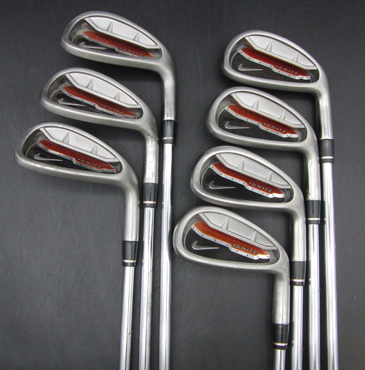 Set of 7x Nike Ignite 4-PW Irons Uniflex Steel Shafts Nike Grips
