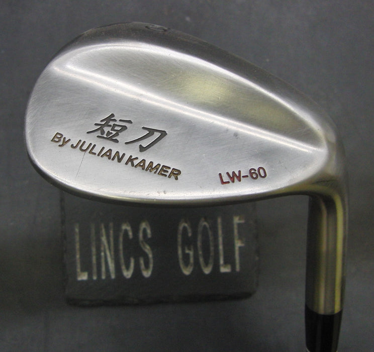 Julian Kamer LW-60 60° Lob Wedge Regular Steel Shaft Lamkin Grip