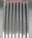 Set of 8x TaylorMade Burner Japanese Model Irons 4-PW+AW Stiff Steel Shafts*