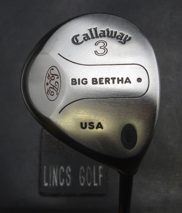 Callaway Big Bertha S2H2 3 Wood Regular Graphite Shaft Callaway Grip
