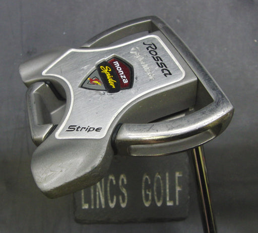 TaylorMade Rossa Monza Stripe Spider Putter Steel Shaft 89cm Length Psyko Grip*