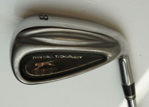 Slazenger Thin Wall Technology 8 Iron Regular Flex Steel Shaft Slazenger Grip