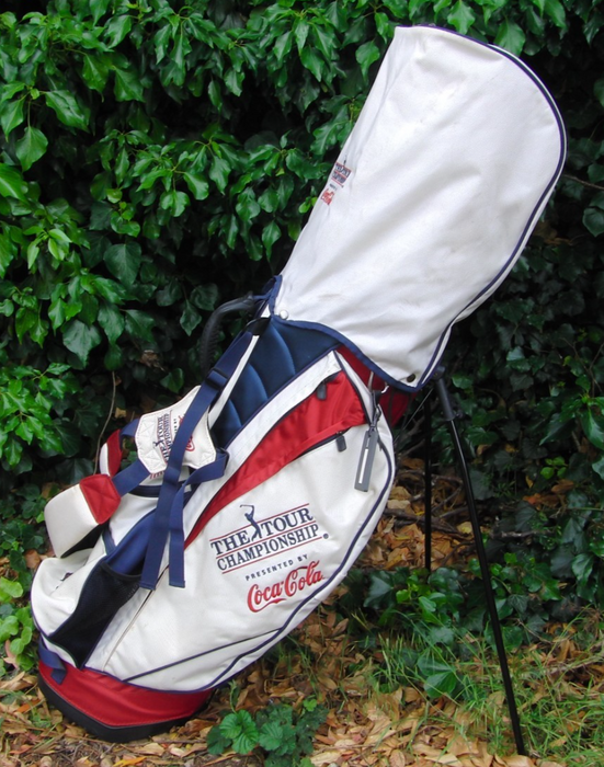 6 Division Coca Cola The Tour Championship Golf Stand Carry Clubs Bag*