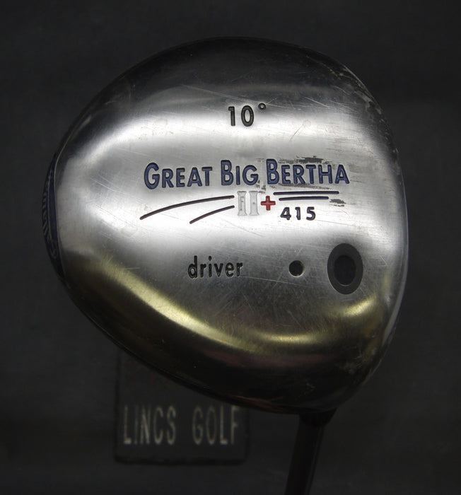 Callaway Great Big Bertha II 10° Driver Firm Graphite Shaft Callaway Grip