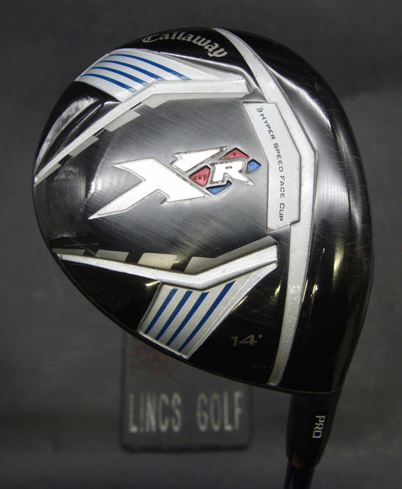 Callaway XR Pro 14° 3 Wood Stiff Graphite Shaft Golf Pride Grip*