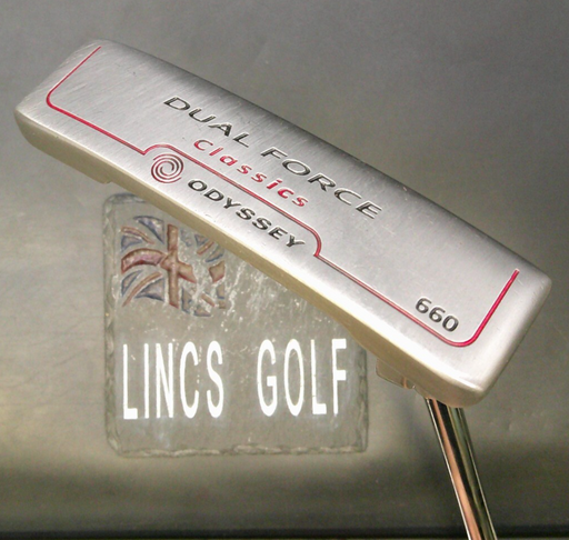 Odyssey Dual Force Classics 660 Putter Steel Shaft 87.5cm Length Odyssey Grip