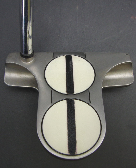 Odyssey White Steel 2-Ball Blade Putter Steel Shaft 81cm Length Royal Grip HC**