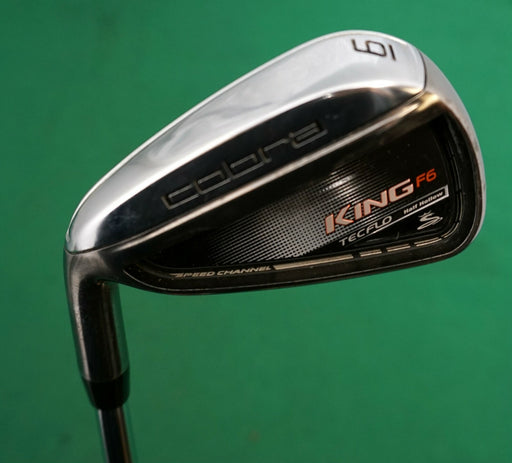 Left Handed Cobra King F6 6 Iron True Temper Stiff Steel Shaft Golf Pride Grip