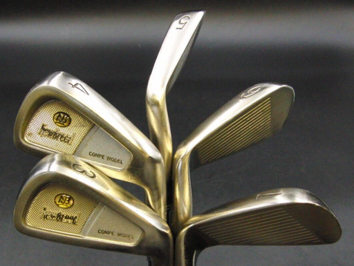 Set of 5 x Dunlop Newbreed Compe Model Irons 3-7 Stiff Graphite Shafts