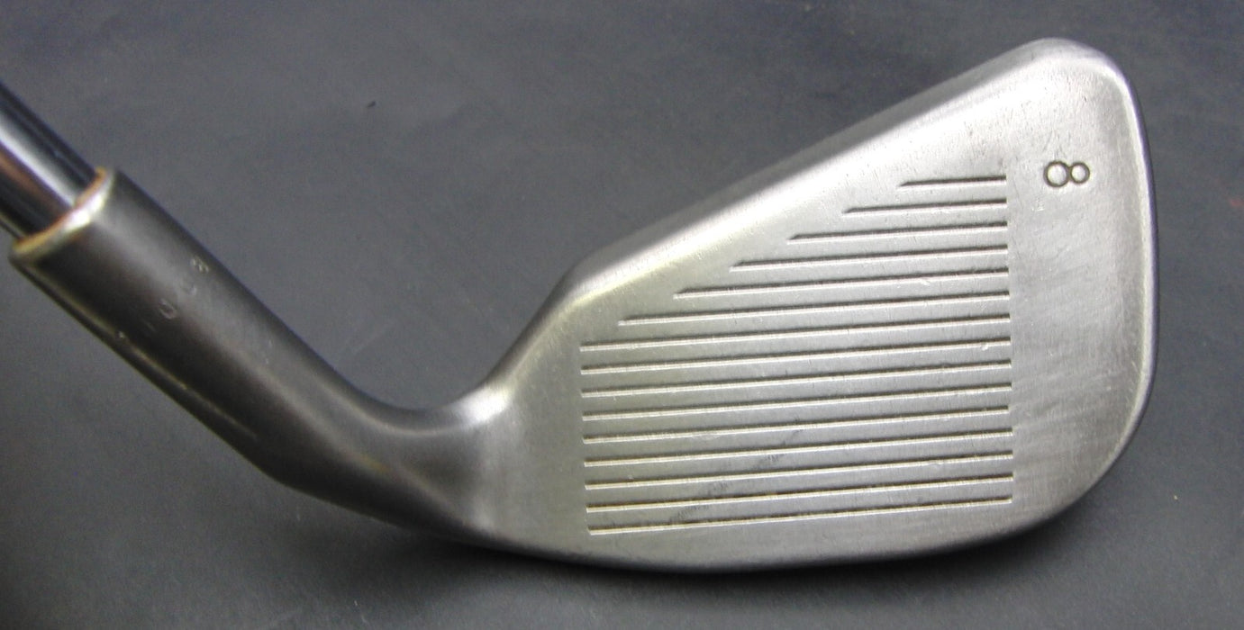 Left-Handed Ping Zing Karsten Black Dot 8 Iron Senior Steel Shaft Ping Grip
