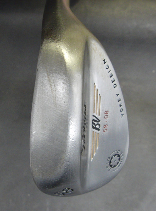 Titleist Vokey Design BV 58° Sand Wedge Regular Steel Shaft Golf Pride Grip