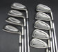 Set of 9x Nike Pro Combo Ti Face 4-SW + AW Irons Stiff Steel Shafts Nike Grips
